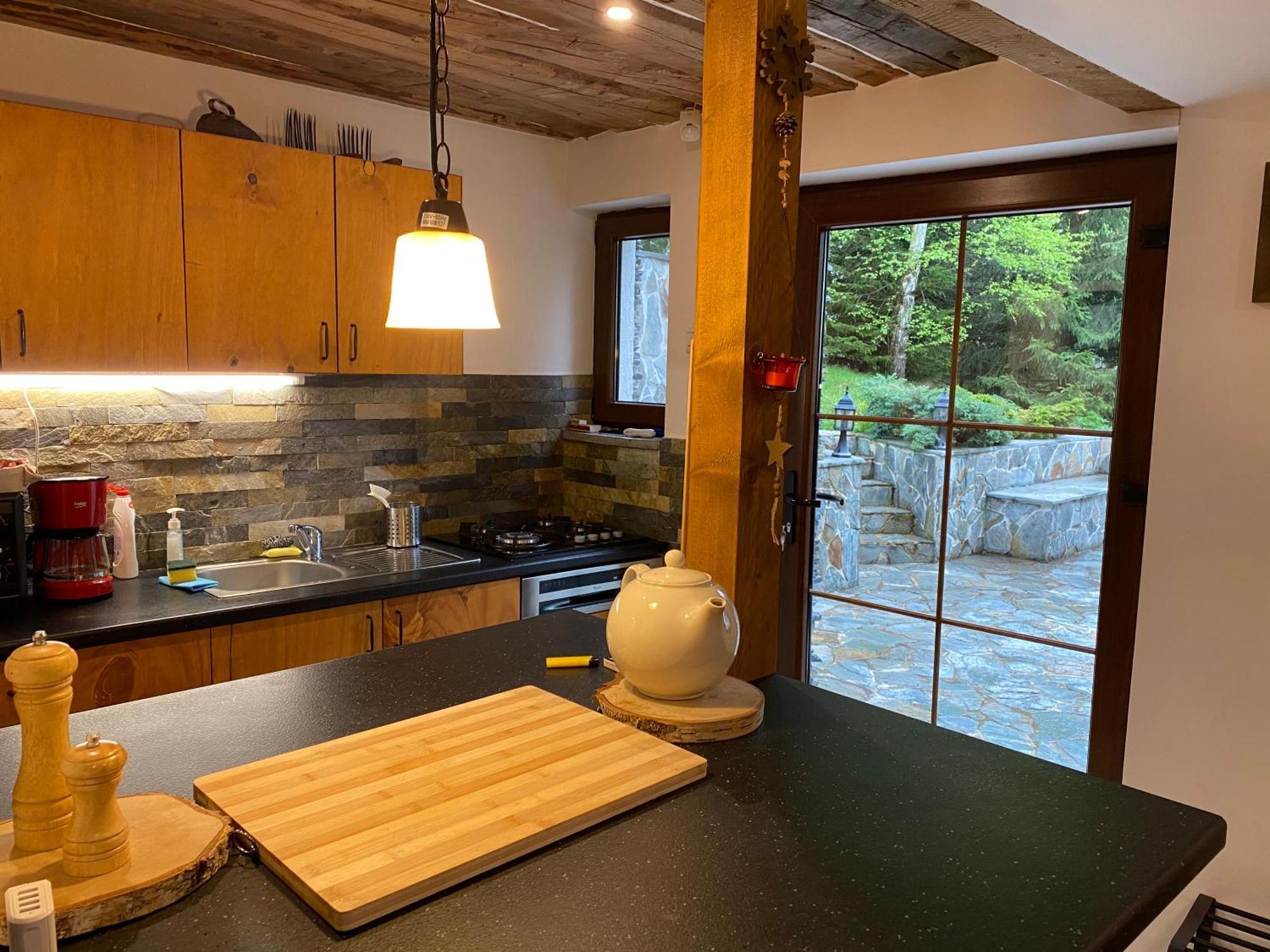 Mountain Chalet - Cabana La Muntele Baisorii Muntele Cacovei  エクステリア 写真